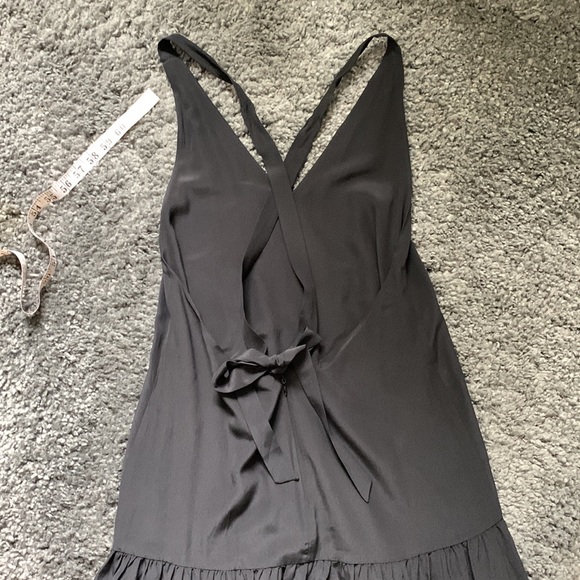 Magali Pascal 100% silk halter maxi dress - Picture 7 of 10